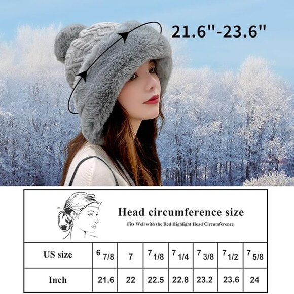 Winter Warm Knit Beanie Skull Hat main image 4